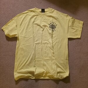 Harley-Davidson Yellow 'Safety First' Short Sleeve Tee